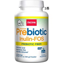 자로우포뮬러스 프리바이오틱스 분말 180g x 3통 150회분 이눌린포스 식이섬유