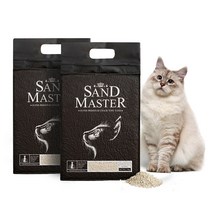 샌드마스터 크랙형 두부모래 바나나 2.8kg 7L, 2개, 2.7kg