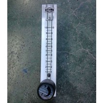 유량계 공기 가스 표시기 산소 높이 조정 가능한 제어 밸브 포함, 0-10lpm