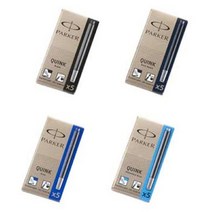 파카 만년필 잉크 카트리지 PARKER INK REFILLS _ 2022999EA, 쿠팡 본상품선택, 쿠팡 낱개-군청색, 쿠팡 본상품선택