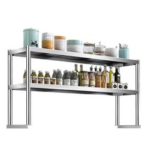 멀티 스텐 선반 조미료 오픈 상부장 작업대 업소 랙, 상세이페이지 참고, 110x30xH80 3단