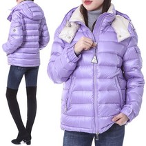 몽클레어 DALLES 로고패치 여성 경량 후드 패딩점퍼/1A00004 605