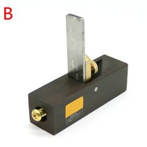 목공 미니 손 대패 트리밍 모서리 Diy 미니 비행기 목수 흑단 가구 도구 5 pcs, b