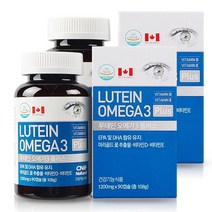 상상바이오 루테인 오메가3 플러스 1200mg, 108g, 2병
