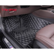 올뉴카니발평탄화 카니발 발 트렁크 매트 mg ezs 2019 자동 깔개 카펫 인도교 액세서리 스타일링 인테리어 부품 용 맞춤형 자동차 바닥, 블랙 화이트 드라이버