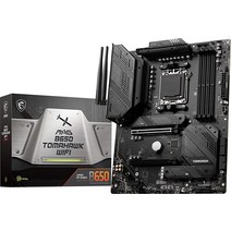 MSI MAG B650 토마호크 Wi-Fi 게이밍 마더보드 (AMD AM5 ATX DDR5 PCIe 4.0 M.2 SATA 6Gb/s USB 3.2 Gen 2 HDMI, ATX_MPG B650 CARBON WIFI