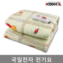국일 웰빙 겉지분리형 물세탁 전기요 더블형 KI-640Y, 겉지분리형 물세탁전기요 더블형KI-640Y