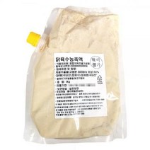 닭육수 농축액 엑기스 1KG 닭뼈 닭사골 육수 베이스, 상세페이지 참조