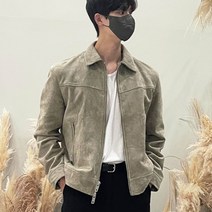 남자 스웨이드 세무 자켓