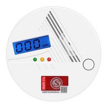 일산화탄소 경보기 감지기 캠핑 안전도우미 일산화탄소경보기 가정용 석탄난로 누출 매연가스 측정기 벌집가스co탐지기, 05 베스트 셀링 음성 모델 소방 인증