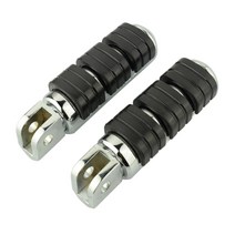 전면 또는 후면 발 페그 FootPeg Footrest for Triumph Thunderbird Sport Adventurer Honda VLX400 VLX600 Stee, 뒤쪽