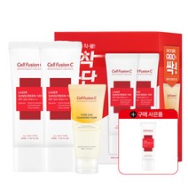 셀퓨전씨 레이저 썬스크린 100 45ml+45ml+썬폼 50ml [증정] 썬 20ml