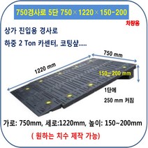 차 진입판 500-500-30고무 (칼블럭 포함) 휠체어경사로 대차경사로 운반수레 진입판 차량진입판 경사판 경사로 턱진입판 경계석턱 진입로턱 계단턱 건축현장