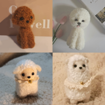 콘시팬시 DIY 양모펠트 니들펠트 키트 패키지, 양