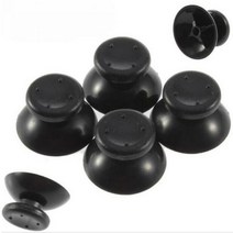 조이스틱 아날로그 엄지 스틱 고무 캡 XBOX 360 컨트롤러용, 블랙 10PCS