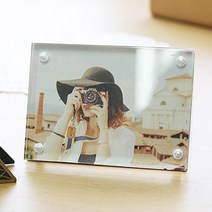 자석 청첩장액자 증명사진액자 사진틀 웨딩 미니 작은