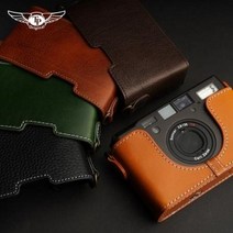 카메라 가죽케이스 TP 오리지널 콘택트 T3 CONTAX T2 Tix백 필름 소가죽, 13 Tix 베이스 [블랙]