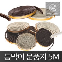 먼지 냉풍 소음 차단 틈막이 창문문풍지 방풍 문풍지, 틈새마스터(흰색I자)