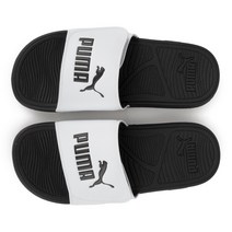 푸마 슬리퍼 쿨 캣 실내화 남성 여성 발볼 조절 벨크로 여름 휴가 슬리퍼