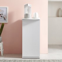 일송가구 스마트 정수기 받침대 400 조리대/하부장, 화이트