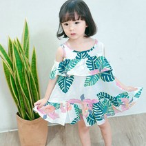 트로피칼원피스 아동복 아기 원피스 여아 옷 북유럽