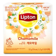 립톤 캐모마일 허브티, 1.2g, 60개