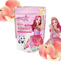 시크릿쥬쥬 맛있는 키즈비타민40정 어린이집 유치원 답례품, 단품, 단품