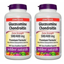 Webber naturals Glucosamine 300캡슐 2-pack(캐나다직배송)