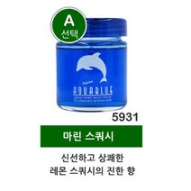 선물드림 아쿠아블루 AQUABLUE(4종 향선택) 일본직수입 오일겔타입 115ml 대용량(상온 90g) 일본차량용방향제 실내용방향제 일본방향제 환경부 초록누리 안전기준 적합상품, 1병, 선택-A 5931 (마린 스쿼시)