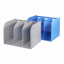 사무실책상 학생책상 책정리 책꽂이3단 회색