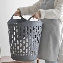 마켓프리지아 기숙사빨래바구니 런드리백 대용량빨래통 50L 수건함, 상품선택, 원형메쉬세탁바구니대