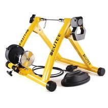 자전거 평 로라 롤러 실내 사이클링 트레이너 MTB 도로 집 운동 터보 피트니스 도구, 26-28 Inches Yellow