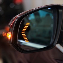 백미러 시그널 2개/몫 14 SMD LED 화살표 패널 자동차 후면보기 미러 표시기 차례 신호 빛 백, 04 yellow