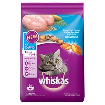 위스카스 성묘용 포켓 오션피쉬 고양이 사료, 닭, 1.2kg, 1개