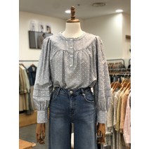 써스데이아일랜드 자수 포인트 블라우스 t232abl532