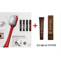 뷰센 더블와이드 칫솔4입 1세트 + 뷰센28 미백치약 2개
