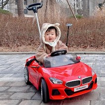 더뉴 BMW Z4 푸쉬카 겸 붕붕카 (가죽시트 증정), 레드