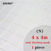 메쉬휀스 해태망 노루망 고라니망 낙하물 추락방지망 양계망 닭장망 철망 헨스 rbcfhi plant trellis netting 10x10cm square soft mesh 난간, 4x4m 메쉬 10x10cm