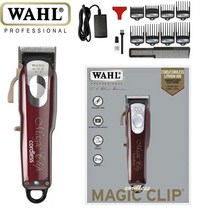 셀프바리깡 남자 헤어트리머 Wahl 8171 5 성 무선 디테일러 매직 클립 헤어 클리퍼, 3.Wahl 8148 Red - 영국 플러그