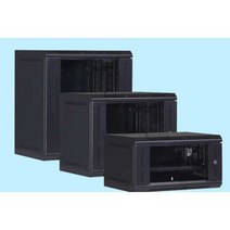 통신장비 배선랙 선반 서버랙 CCTV 6U 정리함 스위치, 검정색 9U530x400x450 조립
