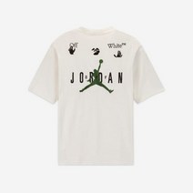 조던 x 오프화이트 숏슬리브 티셔츠 팬텀 - US/EU Jordan Off-White S/S T-Shirt Phantom 남성 반팔티셔츠