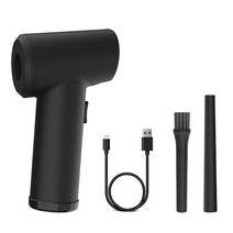 엔진 송풍기 컴퓨터 클리너 무선 에어 더 스터 블로어 키보드 노트북 카메라 PC 청소 도구 충전식 핸드 헬, 01 black