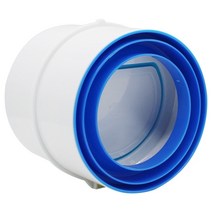 업소용 산업용 공업용 식당 욕실 환풍기 환기팬 벤츄레이터 1pc pvc 배기 체크 밸브, 스타일 b