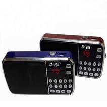 효도라디오 K-208 정품음원 155곡 포함, 레드, K-208+155곡