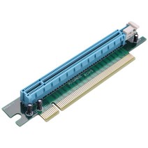 90 ° 정도 PCI-E PCI-익스프레스 16 배속 직각 Extender를 보호 라이저 어댑터 카드, 하나, 보여진 바와 같이