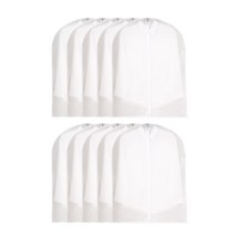 헤라우스점핑 먼지방지 방수 프리미엄 PEVA 반투명 옷커버 자켓용 60X80cm, 10개입, 1개