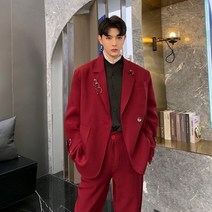 남성재킷24 긴팔 캐주얼 린넨 정장 인사템 핫코디 패피 캐주얼 복고풍 재킷 트렌드 재킷 캐주얼 오버핏