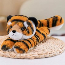 팬더 푸바오 판다 인형 너구리 봉제 팔찌 호랑이 토끼 만화 누워 있는 손목 액세서리 명절 선물, 2.LH