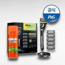 질레트랩스 딥클렌징바 면도기 1up + 면도날 5입 스탠드+미니젤 [S12]