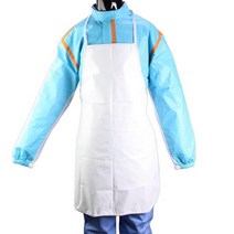 내화학 앞치마 실험실 화학약품 화장품공장 정전기방지 방수